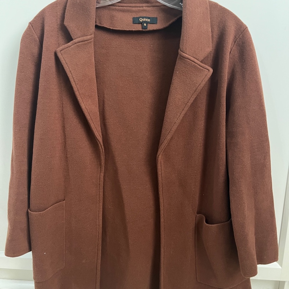 Quince Women's Rich Brown Blazer